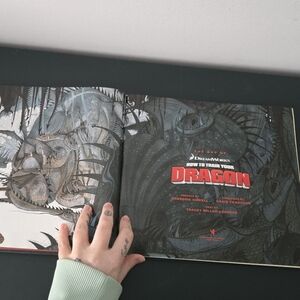 The Art of How to Train Your Dragon - Hard Cover Book
